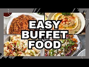 Easy *BUFFET FOOD* Recipes | Great Party Food Ideas to Share (Gluten & Dairy Free Options)
