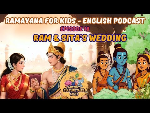 🌟Ram & Sita's Wedding | Ramayana For Kids in English | Kids Podcast & Bedtime Story