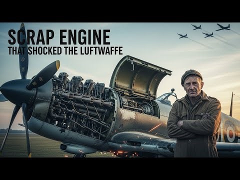 How One Mechanic’s “Scrap Metal” Engine Shocked the Luftwaffe in a Single Mission