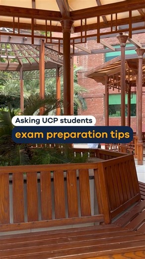 9.8K views · 68 reactions | We took a tour around our campus asking students tips for exams preparation. | University Of Central Punjab | Facebook
