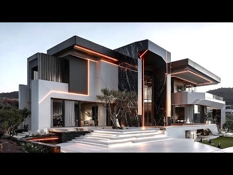 Inside a $50 Million Cyber-Luxury Mansion — Where Futurism Meets Architecture