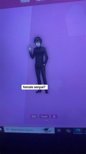 Exploring Female Senpai in Yandere Simulator