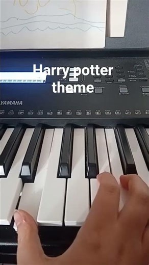 Harry Potter theme piano tutorial