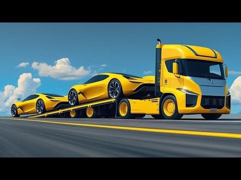 Hypercar Haulers: The Futuristic Way Million-Dollar Cars Are Transported!