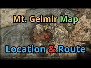 Mt. Gelmir map | LOCATION & ROUTE