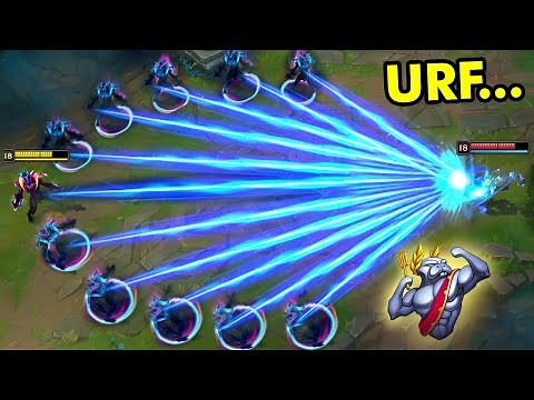 URF FUN MOMENTS 2024 (Uncatchable Leblanc, 8 Minute 1v1, Taric 1v5...)