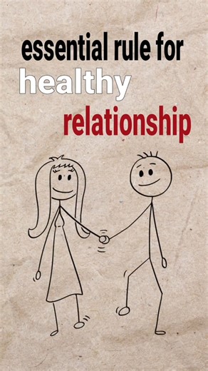 essential rule for a healthy relationship!😠