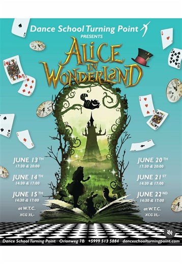 Alice in Wonderland Dance Show: 5, 6, 7, 8 Steps