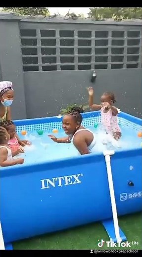 Water: Fun water play is vital to a child's development.