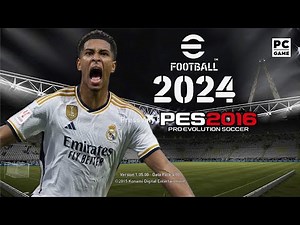 PES 2016 PC UPDATE 2024 WINTER | GAME PLAY REALISTIC 1080P 60FPS (SMOOTH/NO LAG)