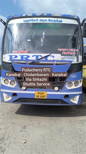 PRTC || Chidambaram - Karaikal || Via Sirkazhi || Shuttle Service || Random Shorts