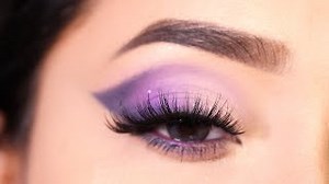 Easy Purple Eye Makeup Tutorial | Learning with Shilpa