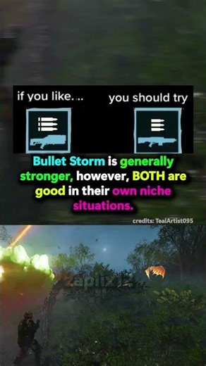 Setting the record straight Comparing the Bullet Storm and Stalwart #helldivers2