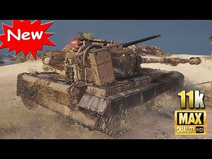 New tank destroyer DBV-152 on Airfield - World of Tanks