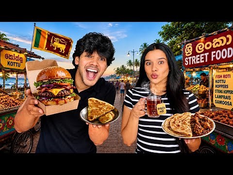 Only Eating Street Food in Sri Lanka for 24 Hours 🇱🇰