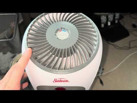 First Start in a month Sunbeam humidifier