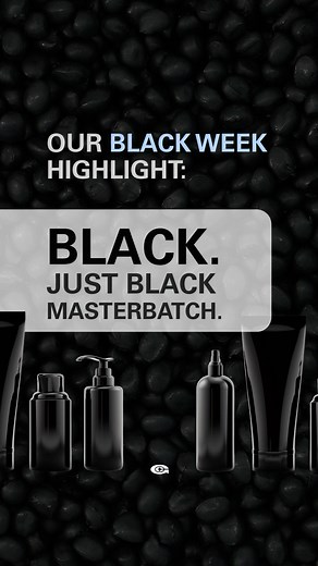 🖤 This Black Week, we celebrate the colour that never goes out of style. So let’s get technical about #black. When it comes to premium black masterbatch, our range goes far beyond just colouring. At Gabriel-Chemie we use ultra-fine carbon-black pigments with the highest carbon concentration – resulting in exceptional temperature stability, excellent pigment dispersion, and up to 50 % pigment concentration for efficient dosing. Our black masterbatch is designed for demanding applications: from c