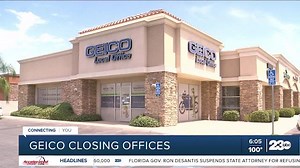 Geico closing offices in California, including in Bakersfield