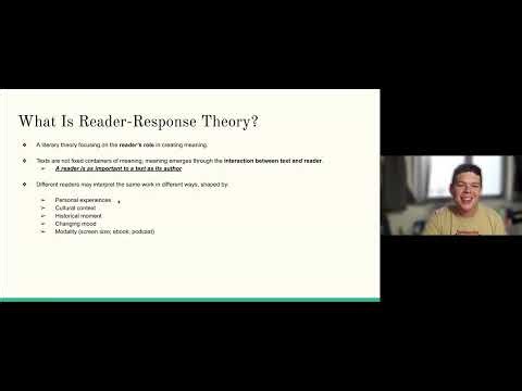 Mini-Lecture: Reader-Response Theory