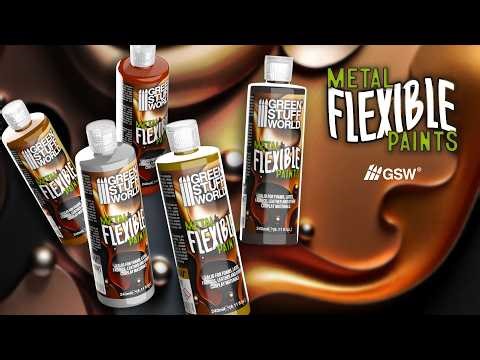 New Flexible Metallic Paints by Green Stuff World