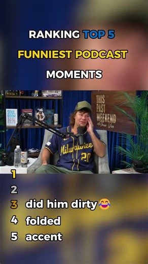 Ranking Top 5 Funniest Podcast Moments!