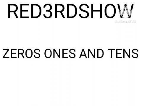 (VIDEO #1241)RED3RDSHOW EPISODE 1:ZEROS ONES AND TENS(09/09/1995)