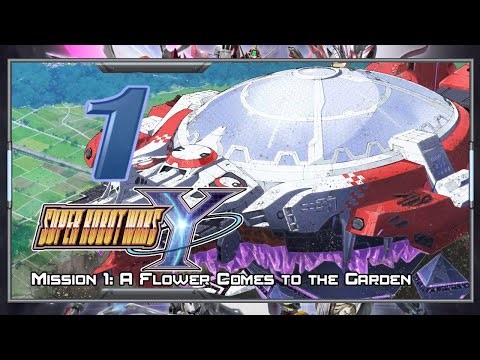 Super Robot Wars Y [English] - Walkthrough - Scenario 1B [A Flower Comes to the Garden]