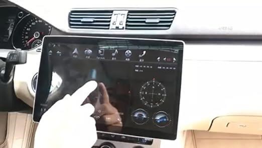 12.8Inch Rotation Auto Radio GPS Navigation for Univeral Multimeida for Ford for Honda for Vw