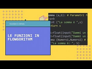 5 Creazione e Uso delle funzioni in Flowgorithm