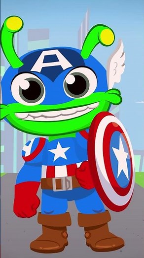 Finger Family Superheroes 🦸‍♂️ Can You Name Them All? #shorts