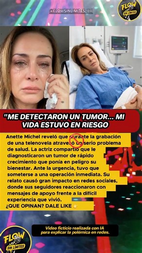 Anette Michel y el día que su vida cambió