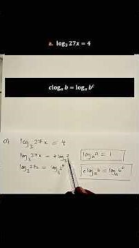 How to solve logarithmic equations| Laws of logarithms explained| British Columbia Grade 12 math