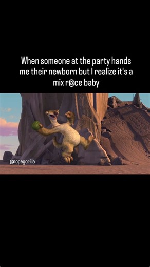 Gorilla Shmorilla on Instagram: "Ice Age (2002) is an animated adventure following Manny the mammoth, Sid the sloth, Diego the saber-tooth, and Scrat’s acorn obsession during the prehistoric ice age. Packed with humor, heart, iconic characters, and franchise-launching nostalgia, it became a global family-movie phenomenon. #dank #memes #darkhumor"