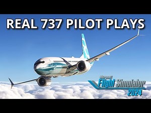 Real 737 Pilot plays Microsoft Flight Simulator 2024 LIVE | First look and Impression