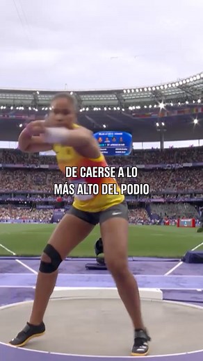 Yemisi Ogunleye: Cayó, se levantó y ganó oro
