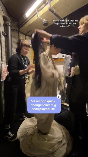 always used to love watching videos of quick changes, so here’s my quickest change in oliver! #leedsplayhouse #oliver #theatre #musicaltheatre #leeds #london #actor #quickchange #backstage #performance #fyp