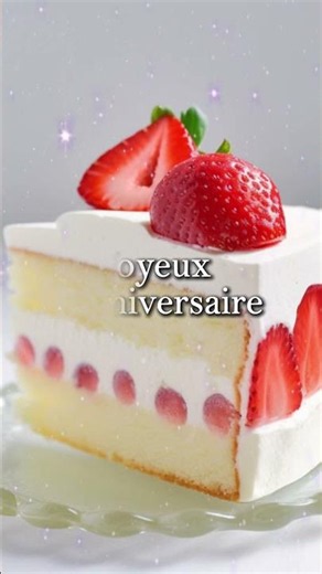 JOYEUX ANNIVERSAIRE - GÂTEAU SHORT 1