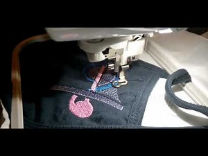 Embroidering a custom logo on Brother PE535 using Inkscape and Inkstitch to make PES file.