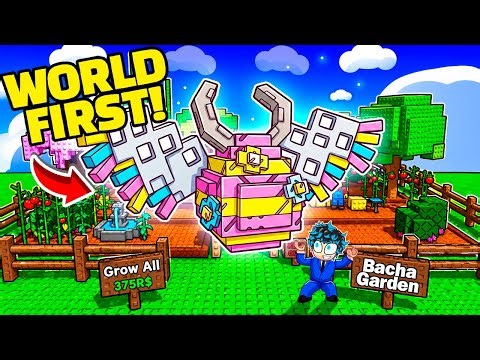 I Just Unlocked The RAREST Pet On Grow A Garden