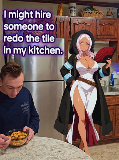 I had to step up as Hibana's househusband. I WILL get paid.🔨😌#coddlemehibana #hibanashousehusband #hibanasupremacy #hibanafireforce #animetok