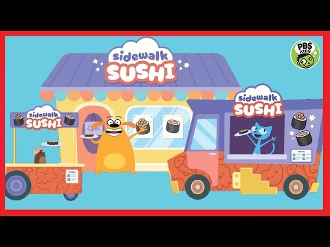 Ruff Ruffman: Humble Media Genius - Sidewalk Sushi | PBS Gameplay