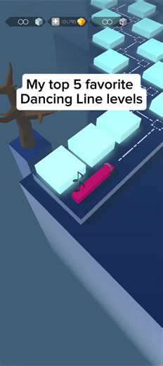 Dancing Line My Top 5 Favorite Levels #DancingLine