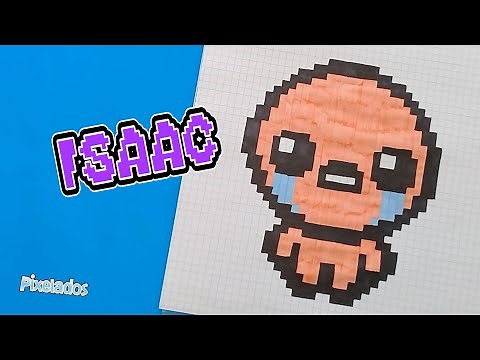 COMO DIBUJAR A ISAAC DE THE BINDING OF ISAAC EN PIXEL ART - PIXELADOS