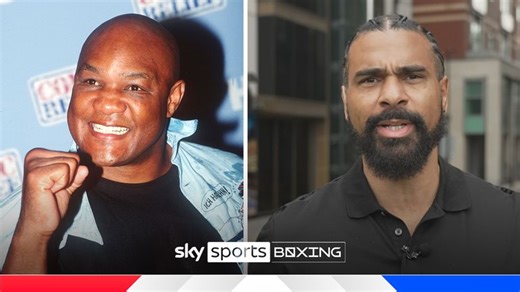 George Foreman dies: David Haye pays tribute to 'a massive inspiration'