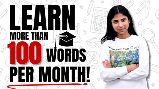 Learn more than 100 Words Per Month | Janhavi Panwar | Explore my courses on : https://janhavipanwar.com | Get a copy of my book : https://amzn.to/458p3sv | Janhavi Panwar