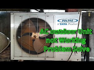 AC outdoor Unit not Working ,Top 3 Problems