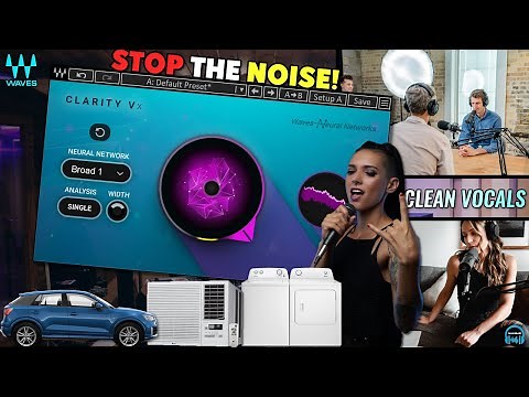 Waves CLARITY Vx A.I. Noise Removal for Vocals - EVERYTHING YOU WANT TO KNOW 🎤
