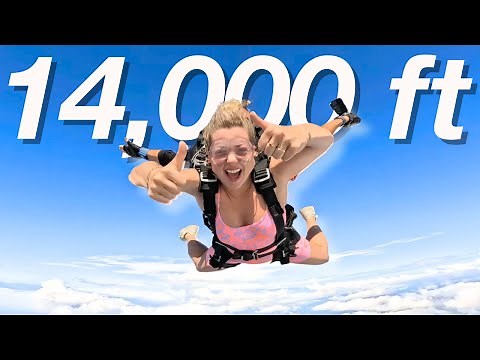 SKYDIVE IN OAHU, HAWAII ✈️ (14,000 FT)