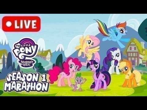 🔴 My Little Pony: Friendship Is Magic | SEASON 1 EPISODES 🦄✨🪄💫 | Live Stream