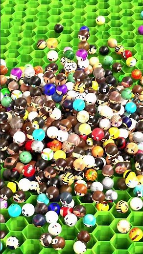 1000 Minecraft heads drop